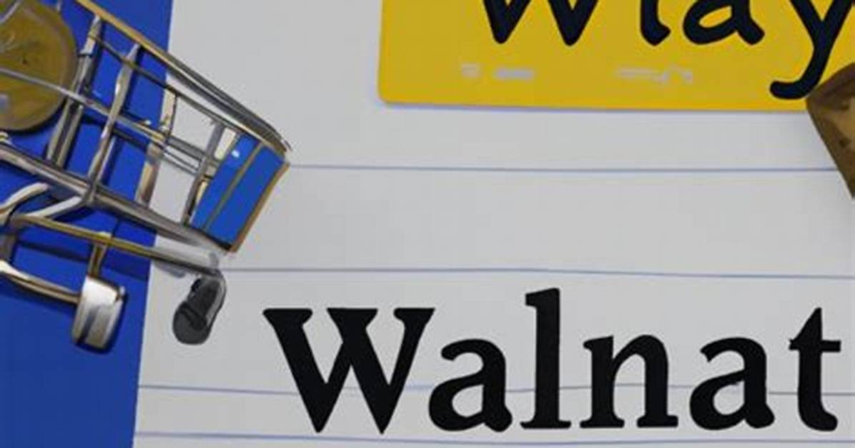 How Does Walmart Layaway Work