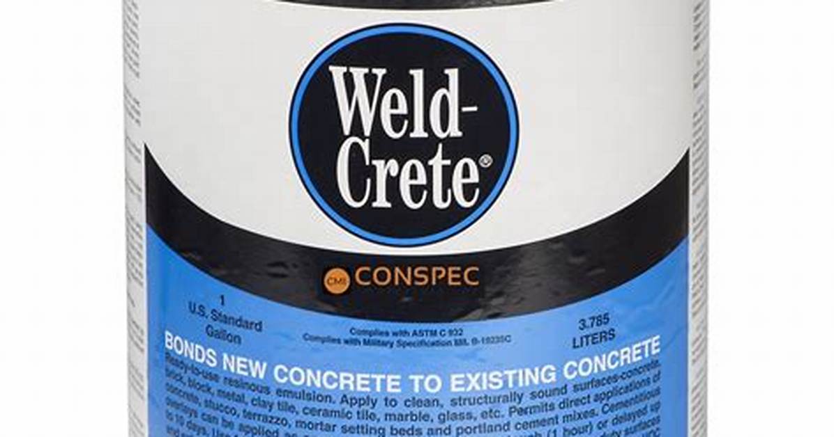 How Does Weld-Crete Work