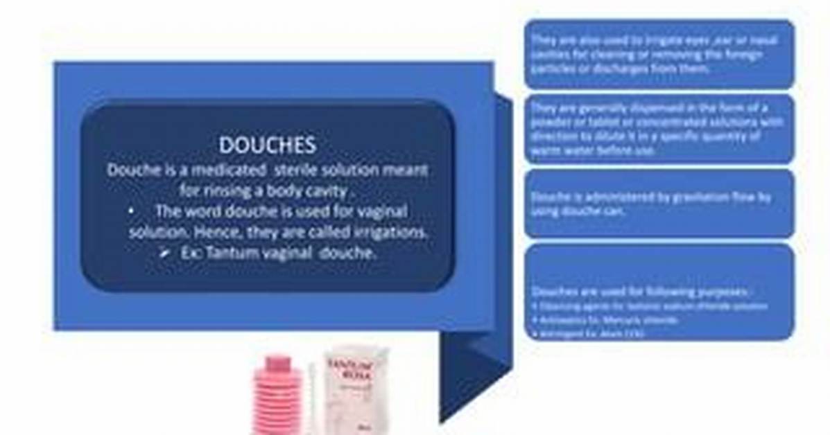 How Douche Is Administered?