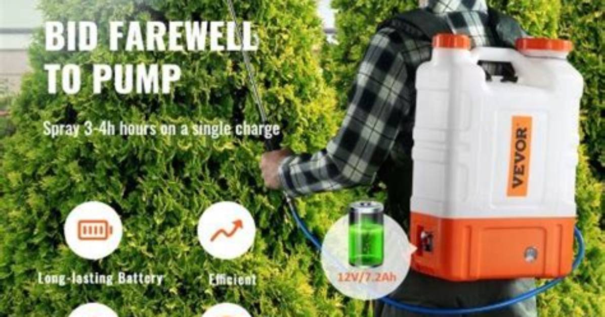 How Far Can a Backpack Sprayer Spray