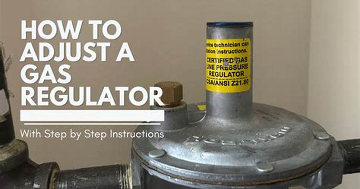 How Far Does a Propane Regulator Have to Be from a Window?