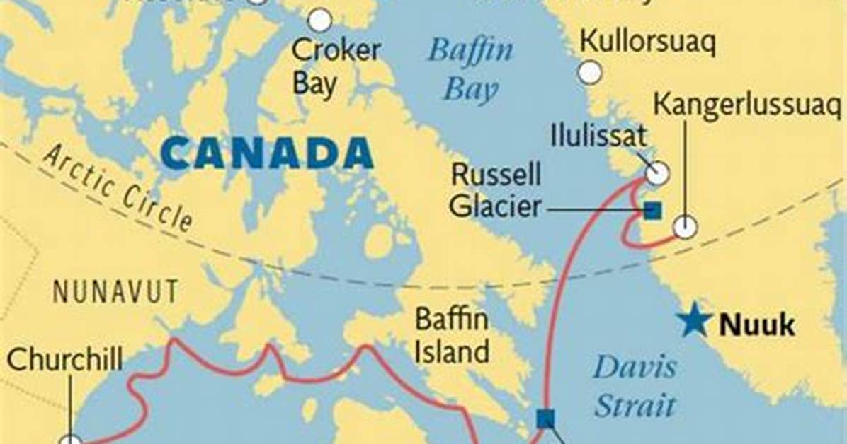 How Far Is Canada from Greenland in Hours?