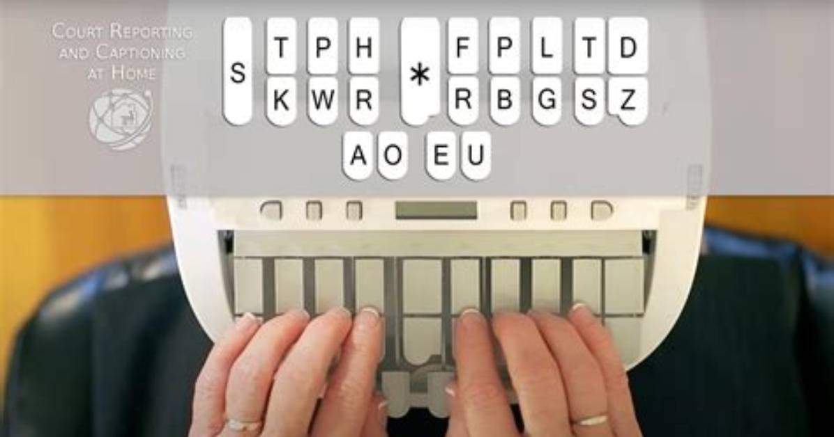 How Fast Do Court Stenographers Type?