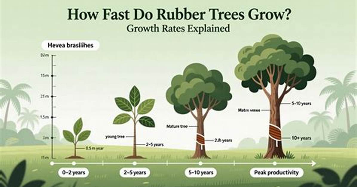 How Fast Do Rubber Trees Grow