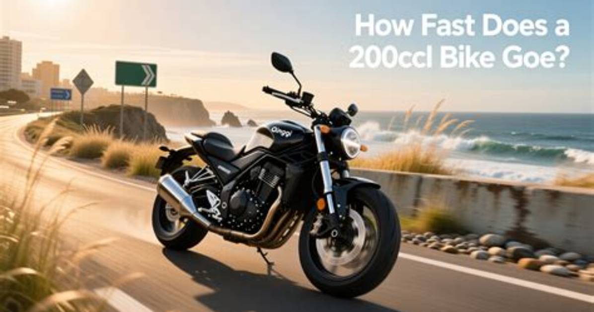 How Fast Does 200Cc Go?