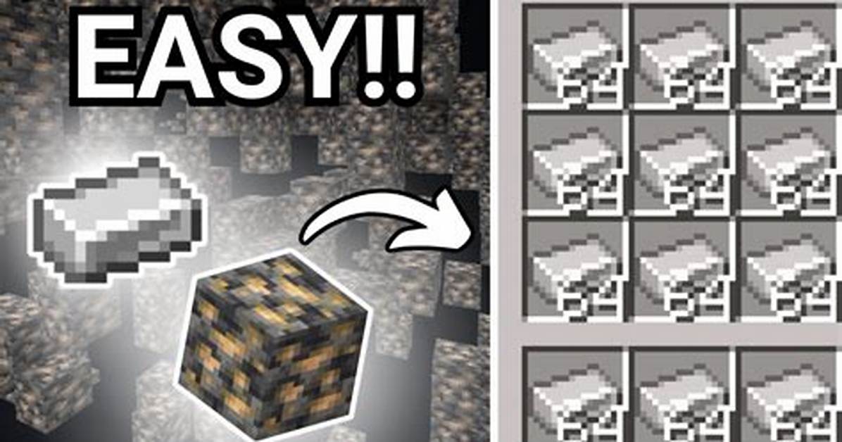 How Get Iron Minecraft?