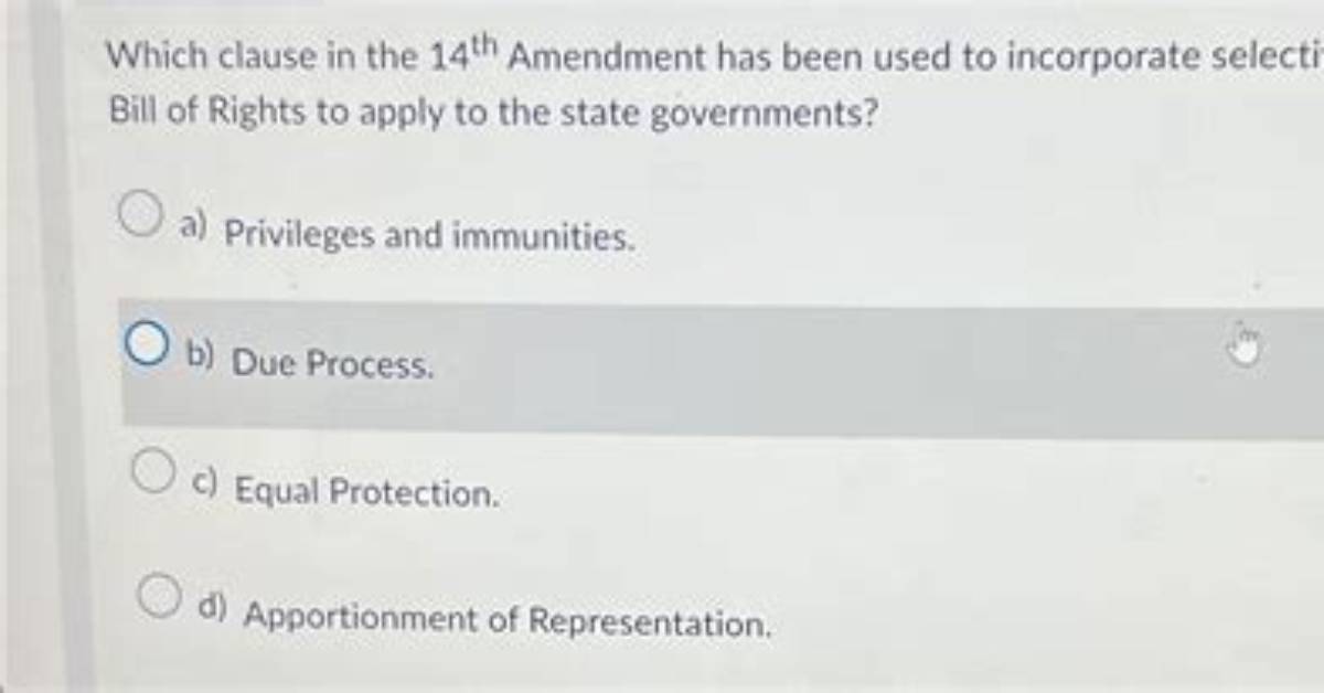 How Has the 14Th Amendment Been Used