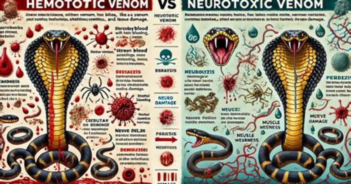 How Hemotoxic Venom Works?
