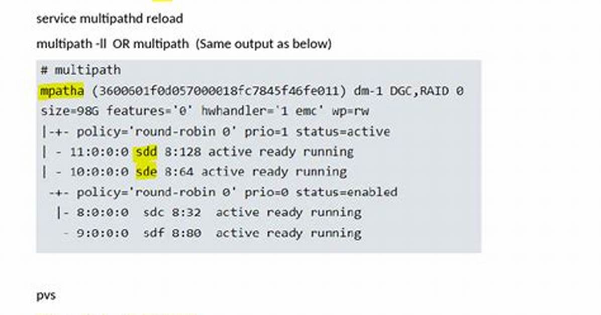 How Increase Lun Size in Linux?