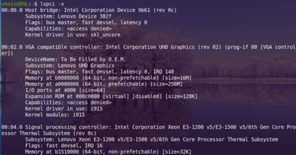 How Install Lspci in Linux?