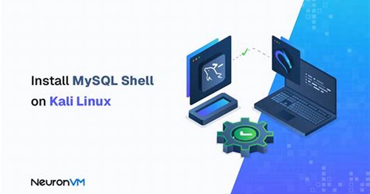 How Install Mysql on Kali Linux?