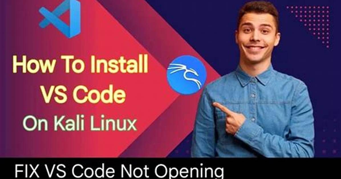 How Install vs Code in Kali Linux?