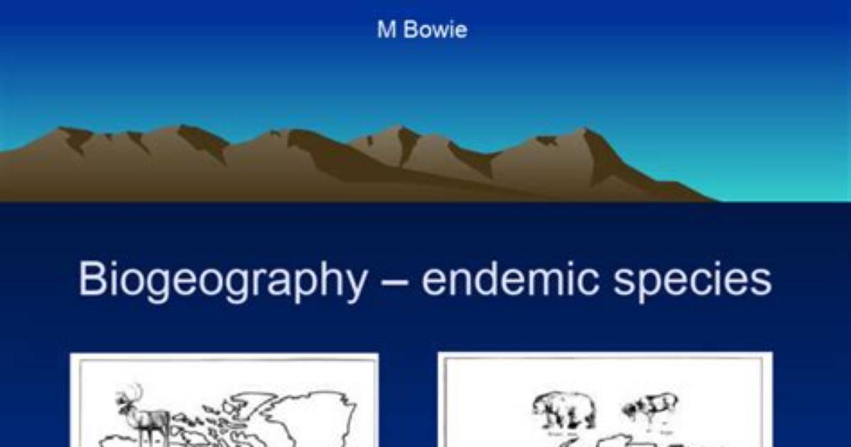 How Is Biogeography Useful for Identifying Evolutionary Relationships?
