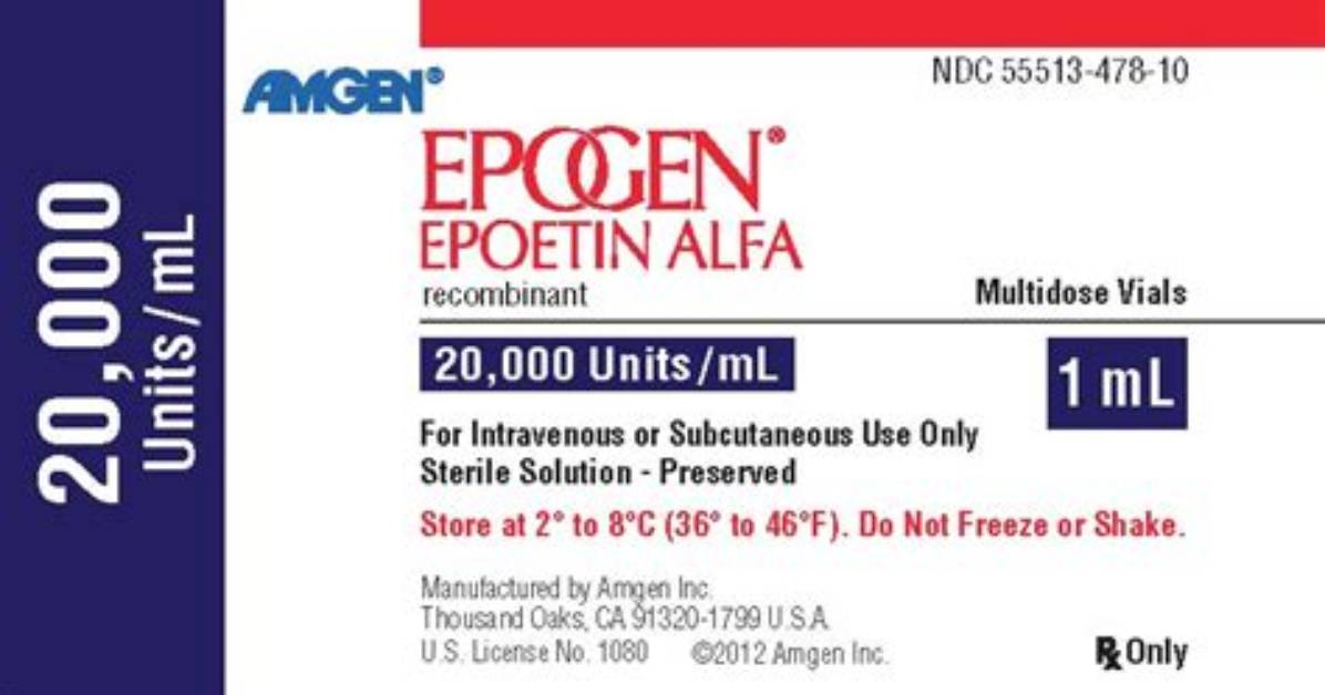 How Is Epogen Given