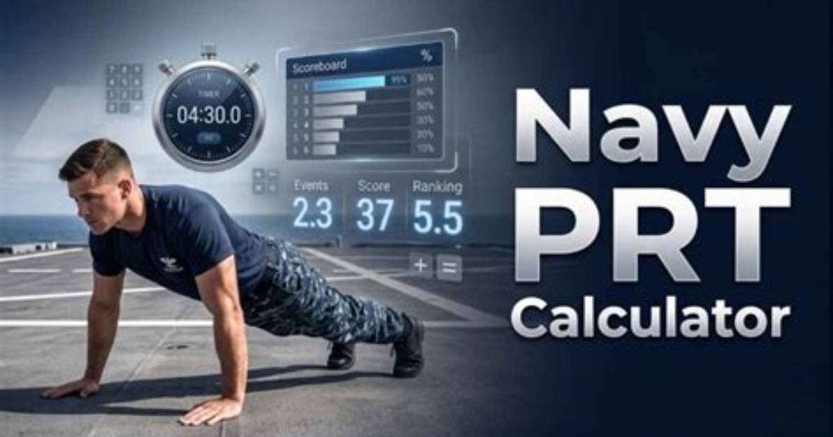 How Is Navy Prt Score Calculated