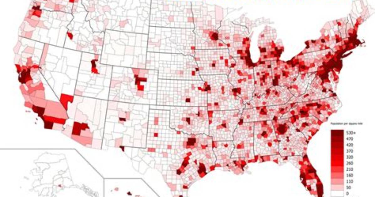 How Is Population Density Determined?
