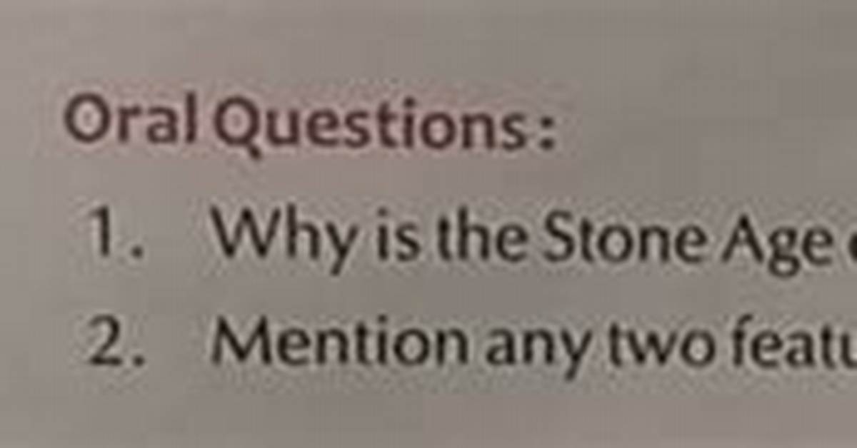 How Is Stone Age Called So?