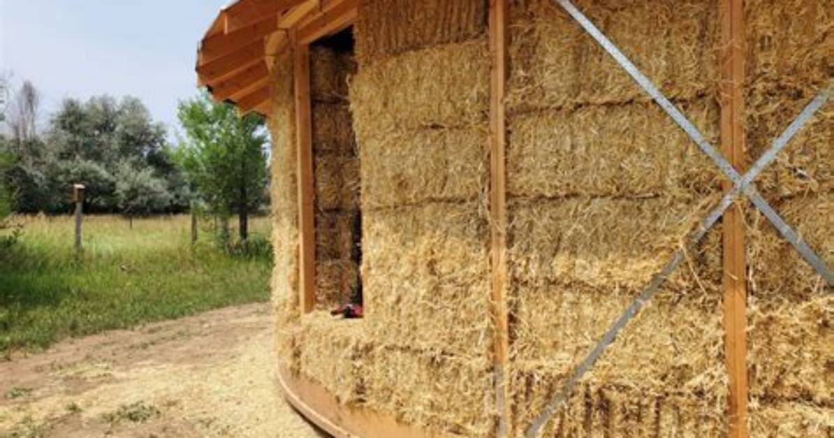 How Is Straw Bale Made