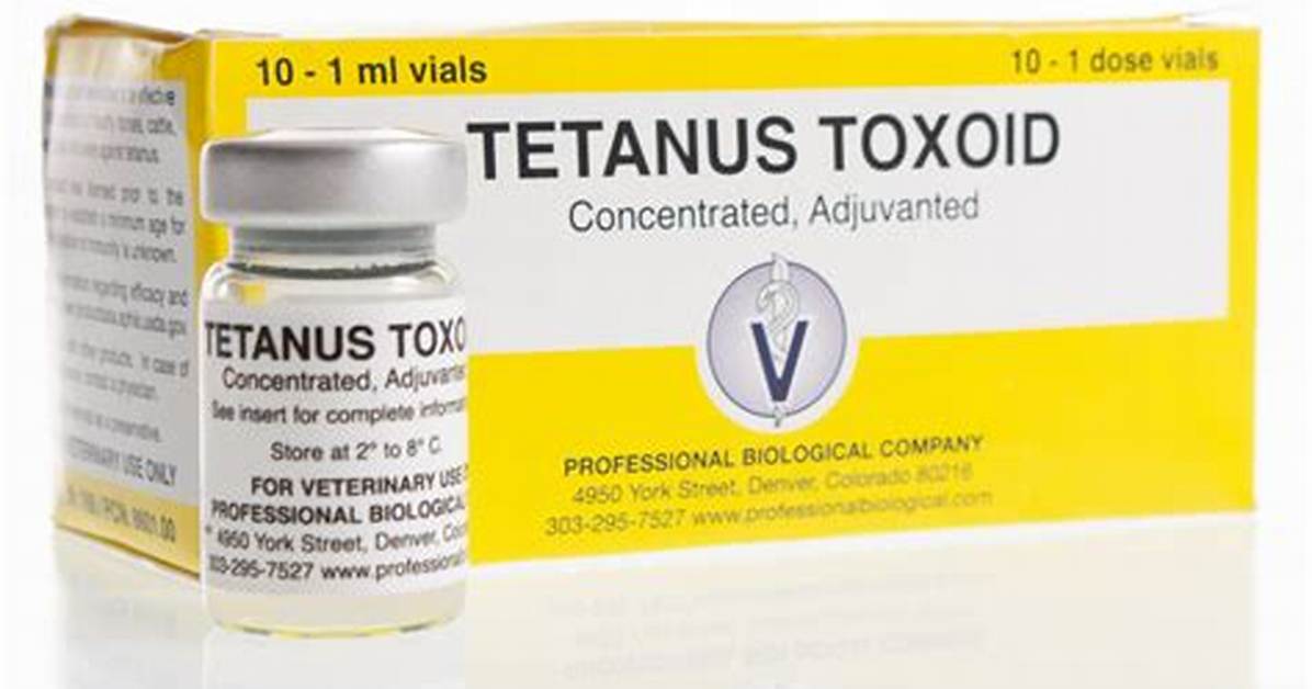 How Is Tetanus Toxoid Administered