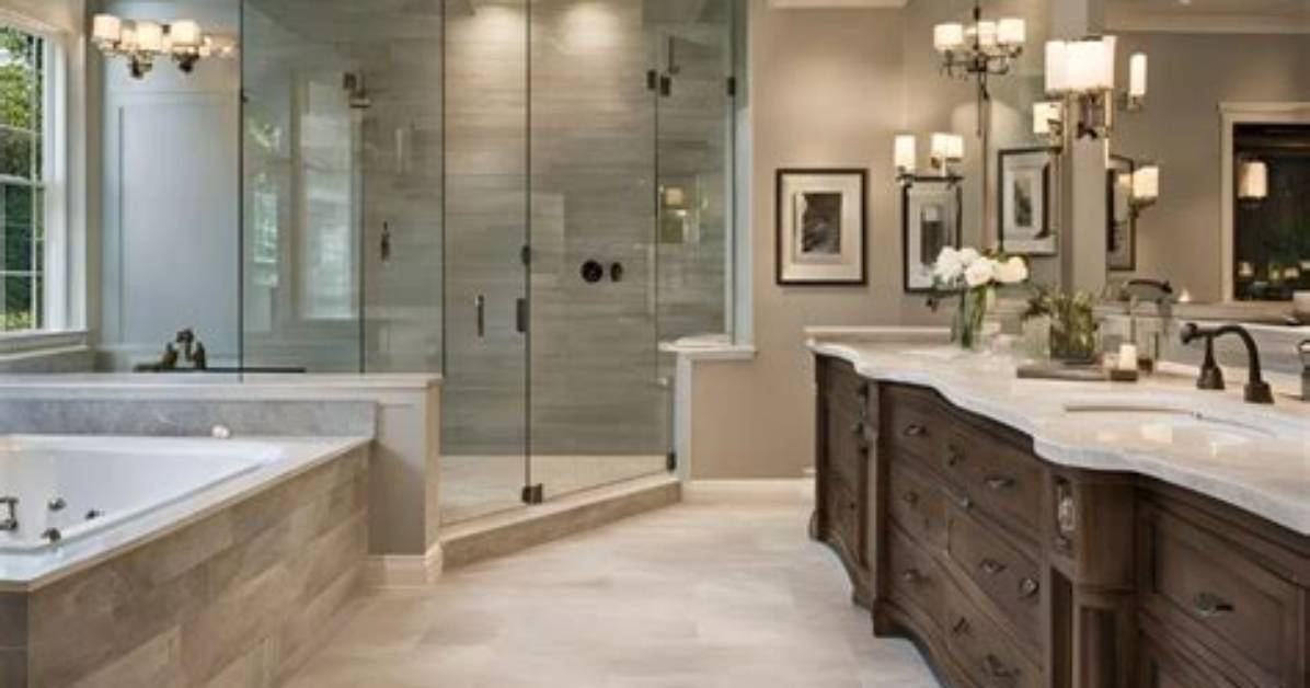 How Large Is a Master Bathroom