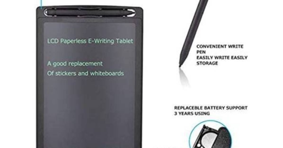 How Lcd Writing Tablet Works?