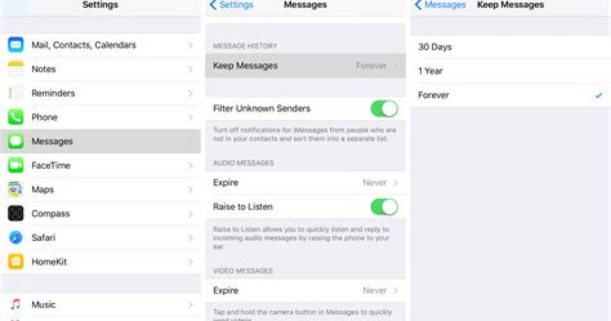 How Long Are Text Messages Saved for?