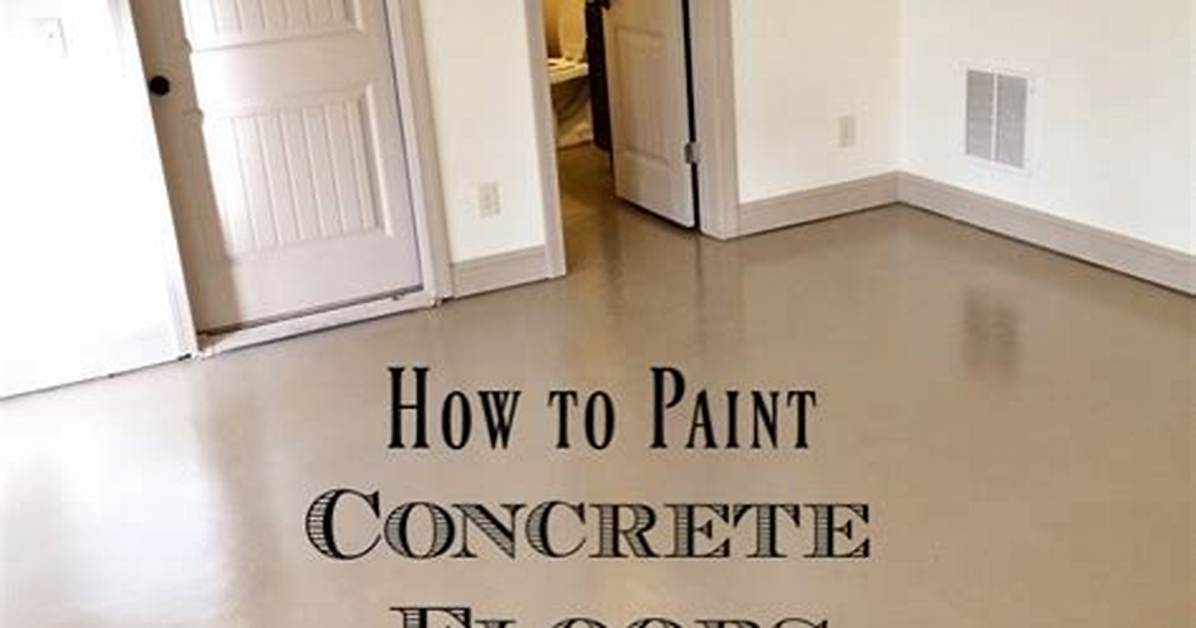 How Long Do Painted Floors Last?