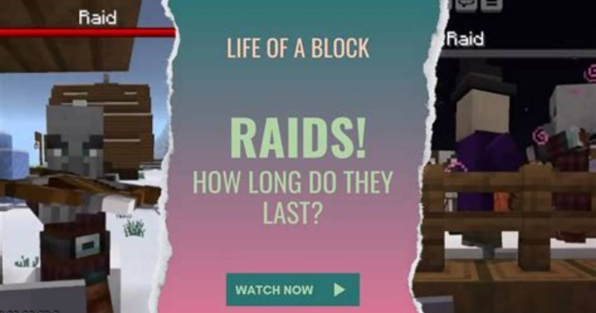 How Long Do Raids Last in Minecraft?