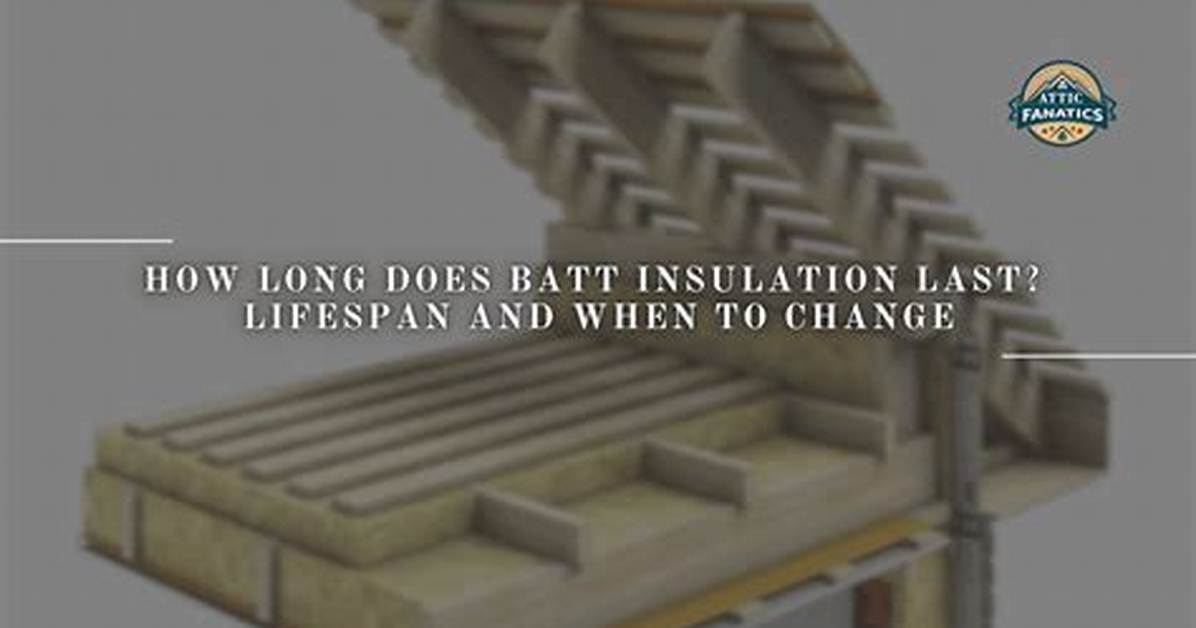 How Long Does Batt Insulation Last