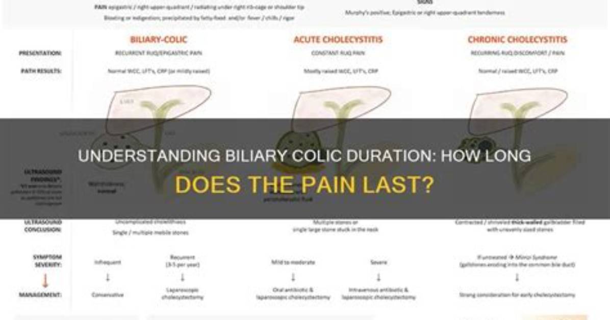How Long Does Biliary Colic Last