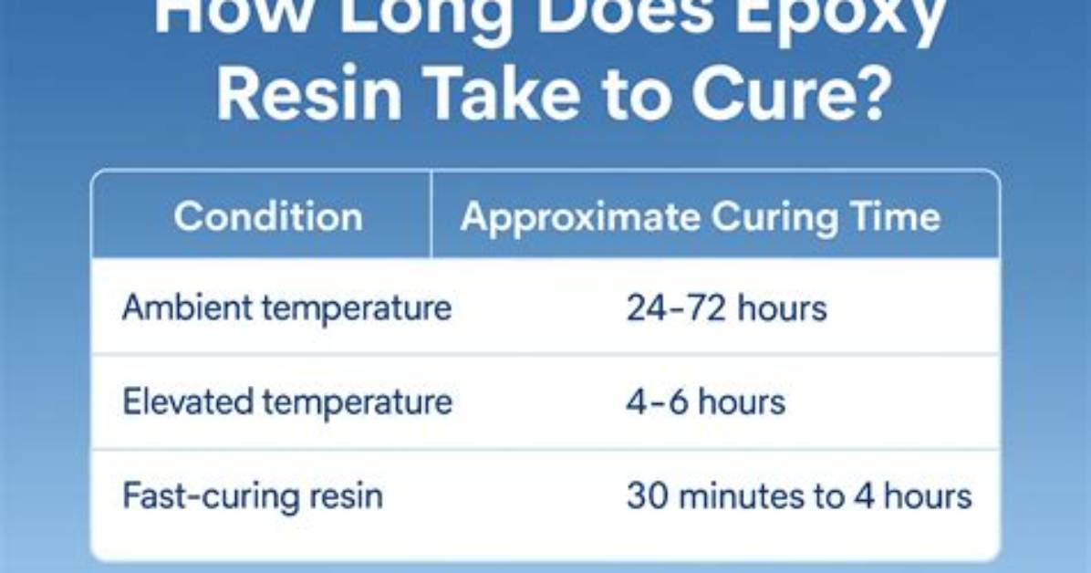 How Long Does Cured Epoxy Resin Last