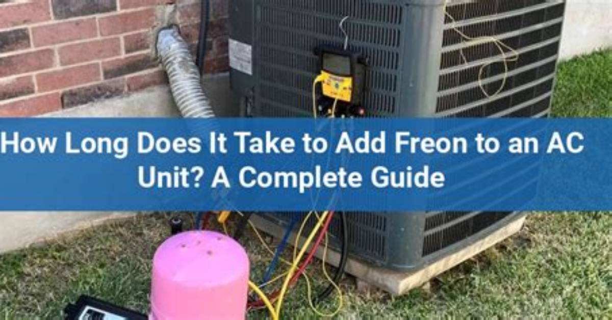 How Long Does It Take Freon to Work?