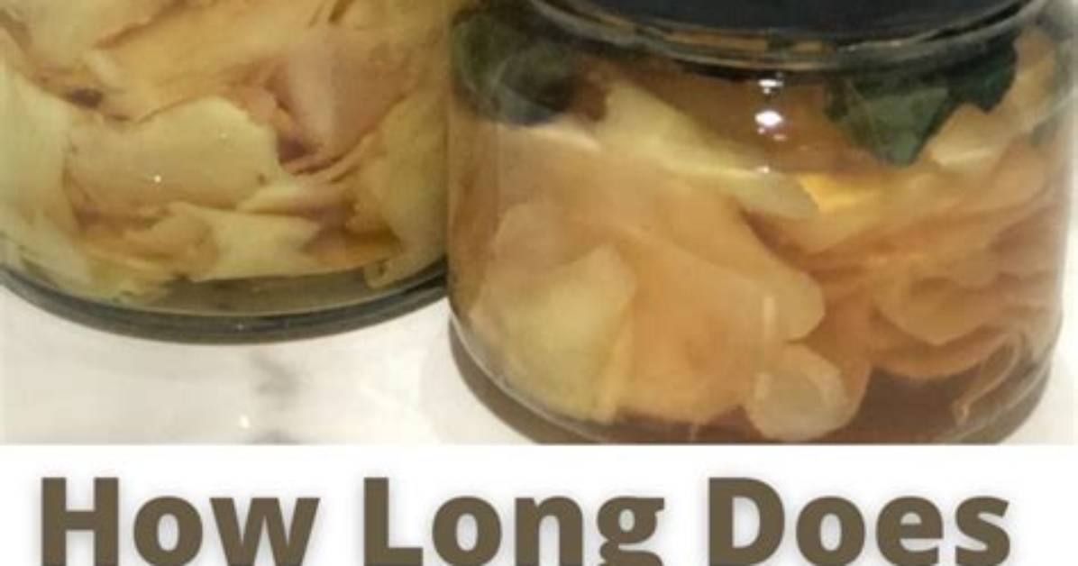 How Long Does Pickled Ginger Last After Opening