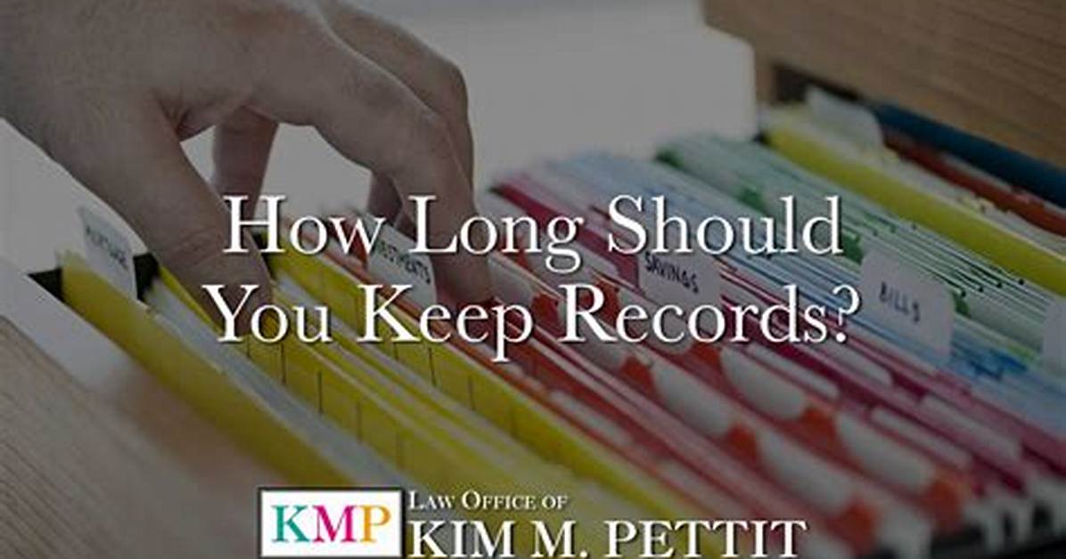 How Long Keep Laboratory Records