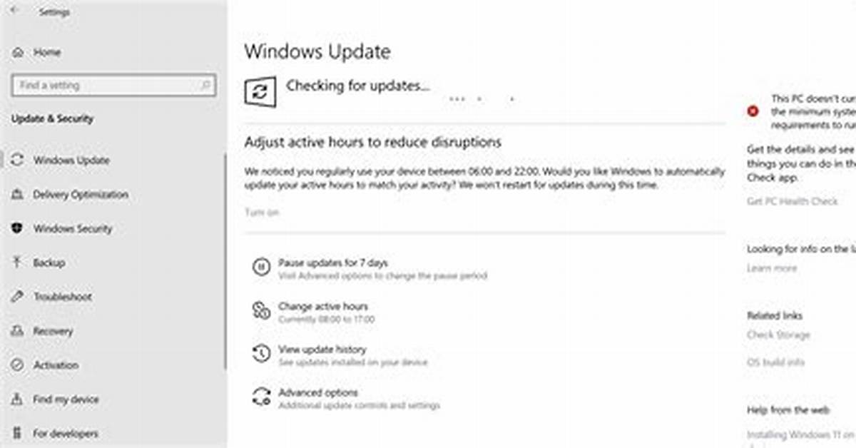 How Long Should a Windows 10 Update Take?