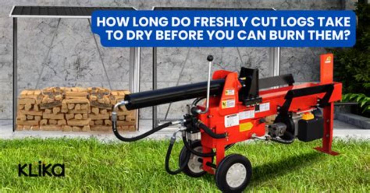 How Long Should Logs Dry Before Cutting