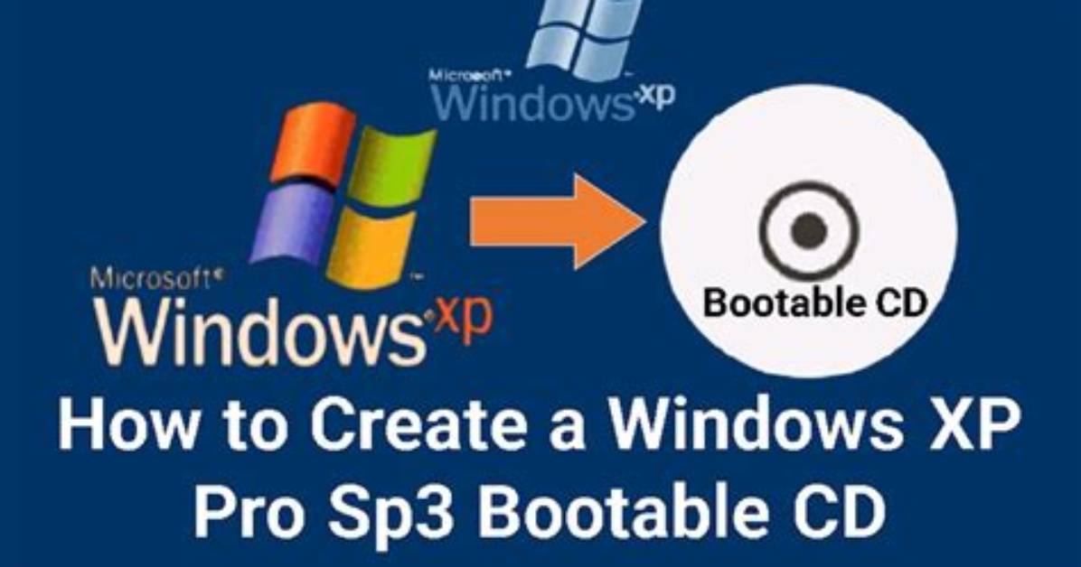 How Make Windows Xp Bootable Cd from Iso?