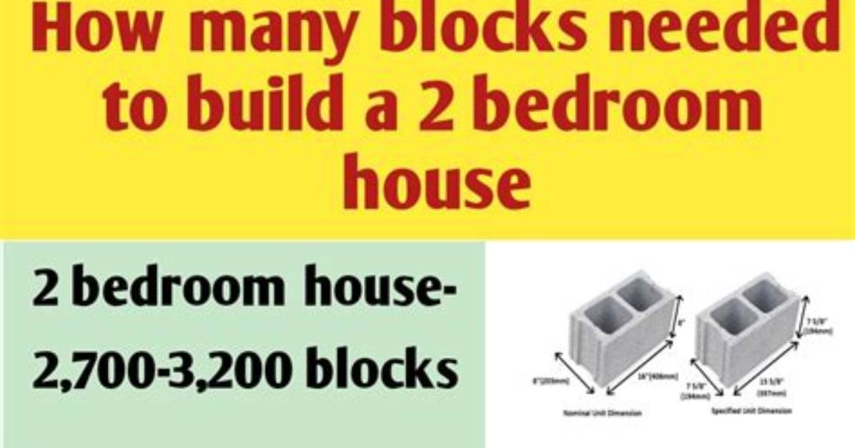 How Many Blocks Does the Average House Have