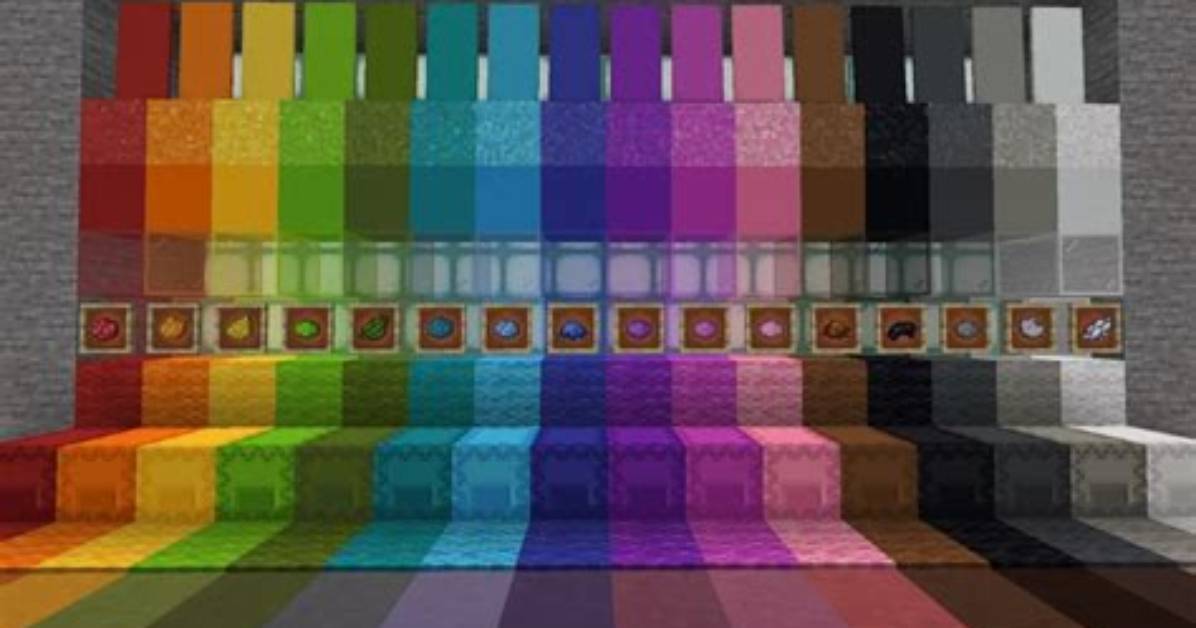 How Many Colors in Minecraft
