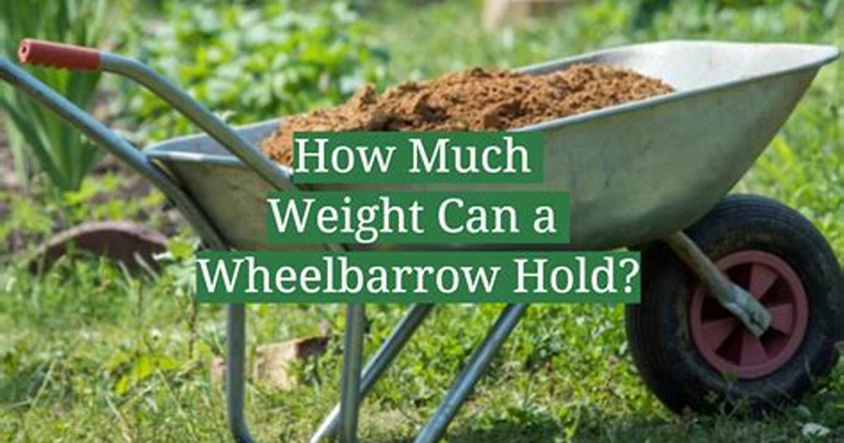 How Many Cube Does a Wheelbarrow Hold?