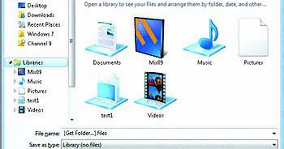 How Many Default Libraries Does Windows 7 Have?