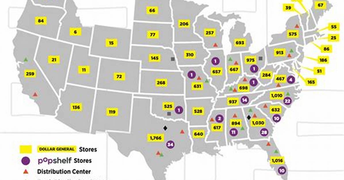 How Many Distribution Centers Does Dollar Tree Have
