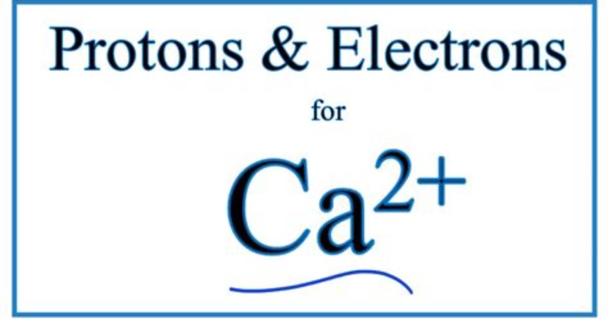 How Many Electrons Does Ca2+ Have