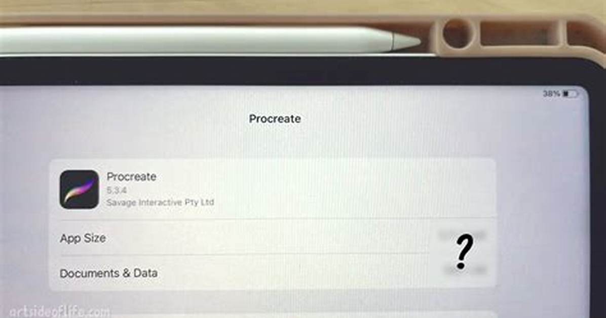 How Many Gb Does Procreate Use?