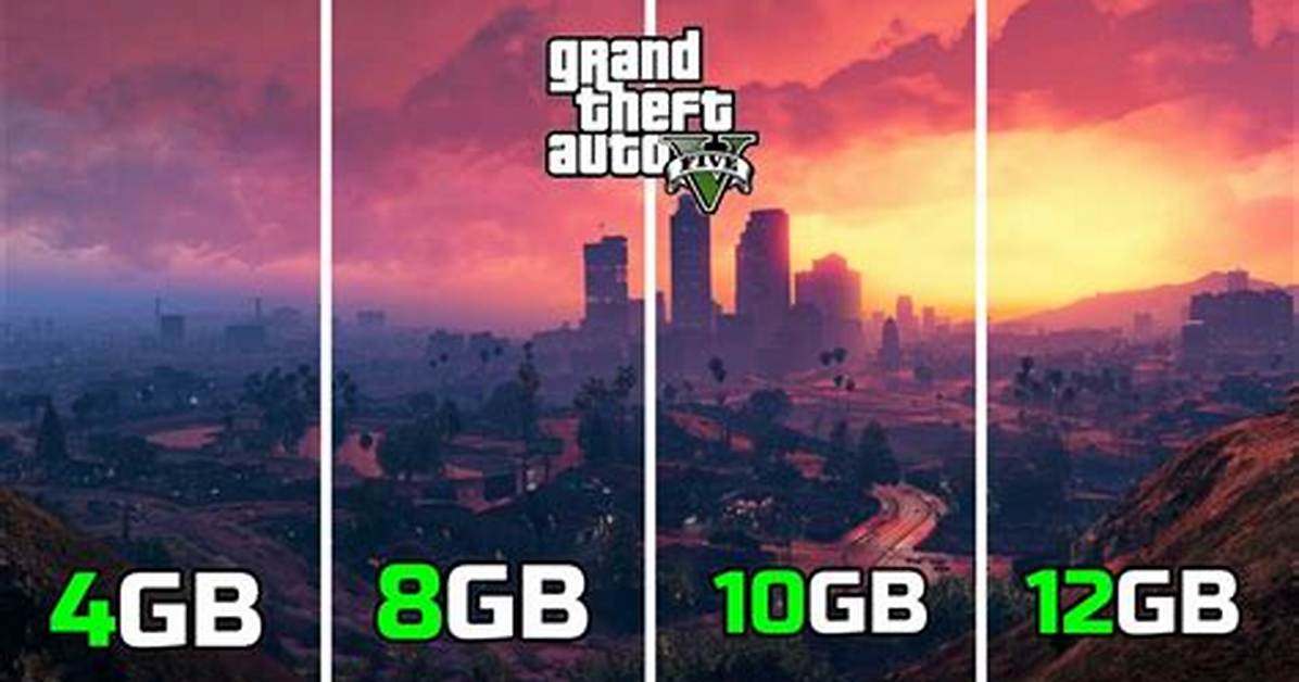 How Many Gb Is Gta 5 Pc 2021