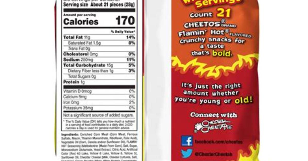 How Many Hot Cheetos Is a Serving?
