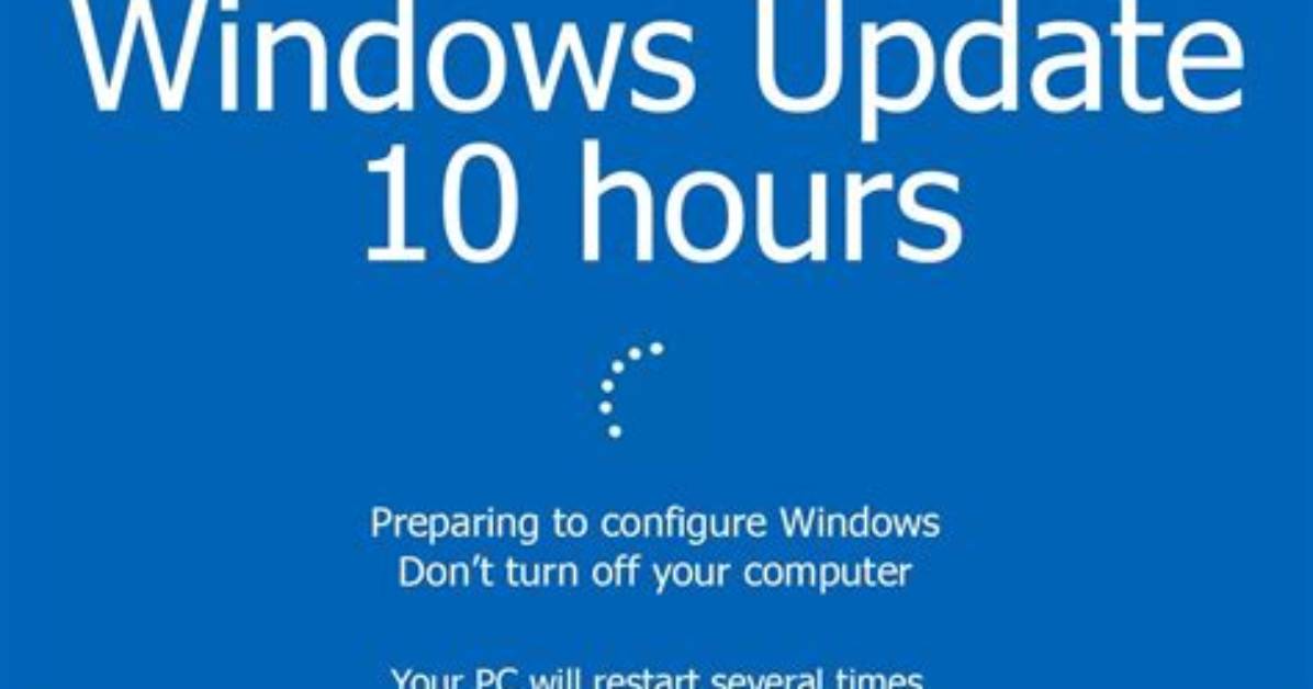 How Many Hours Does Windows 10 Update Take?