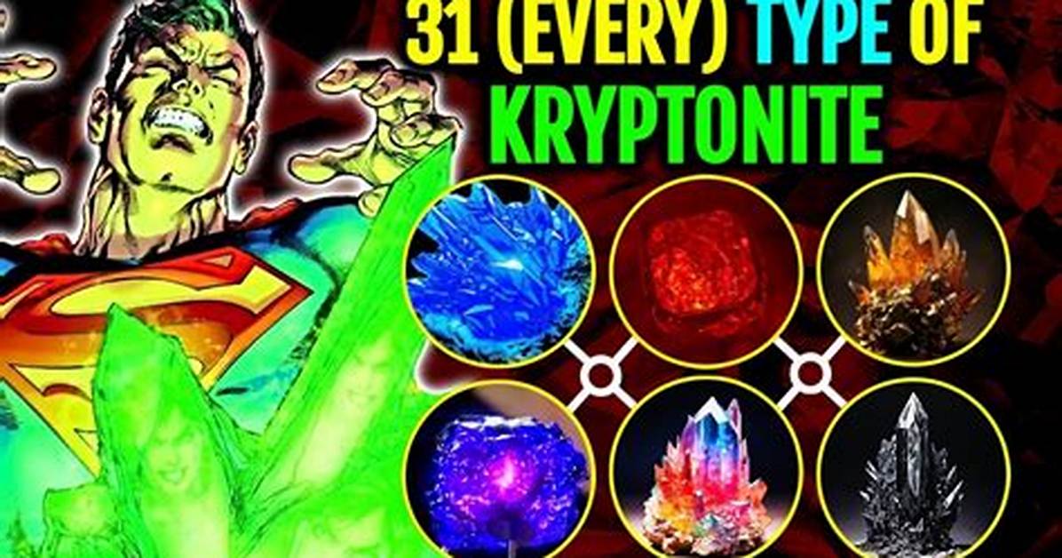 How Many Kryptonites Are There?