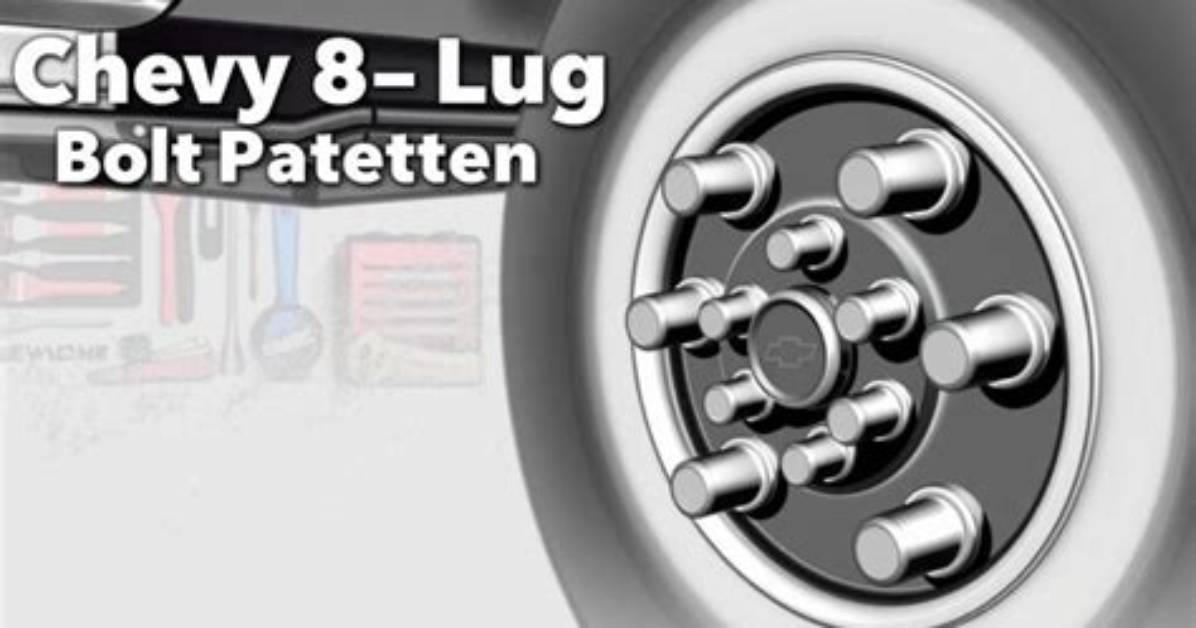 How Many Lugs Does a Chevy 2500 Have?