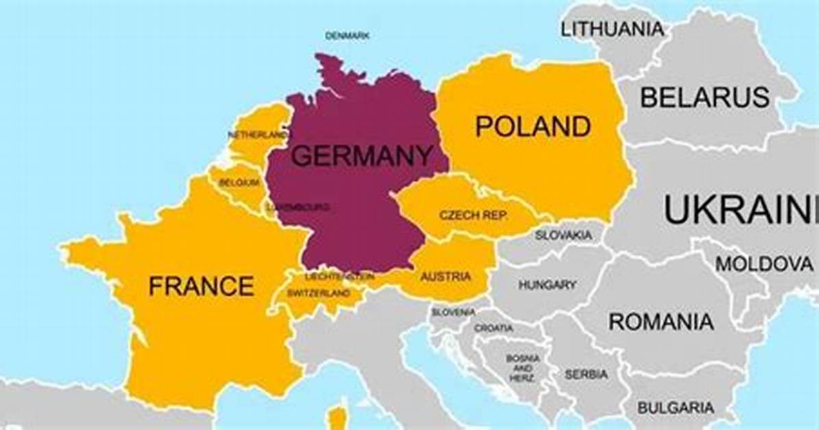 How Many Neighboring Countries Does Germany Have
